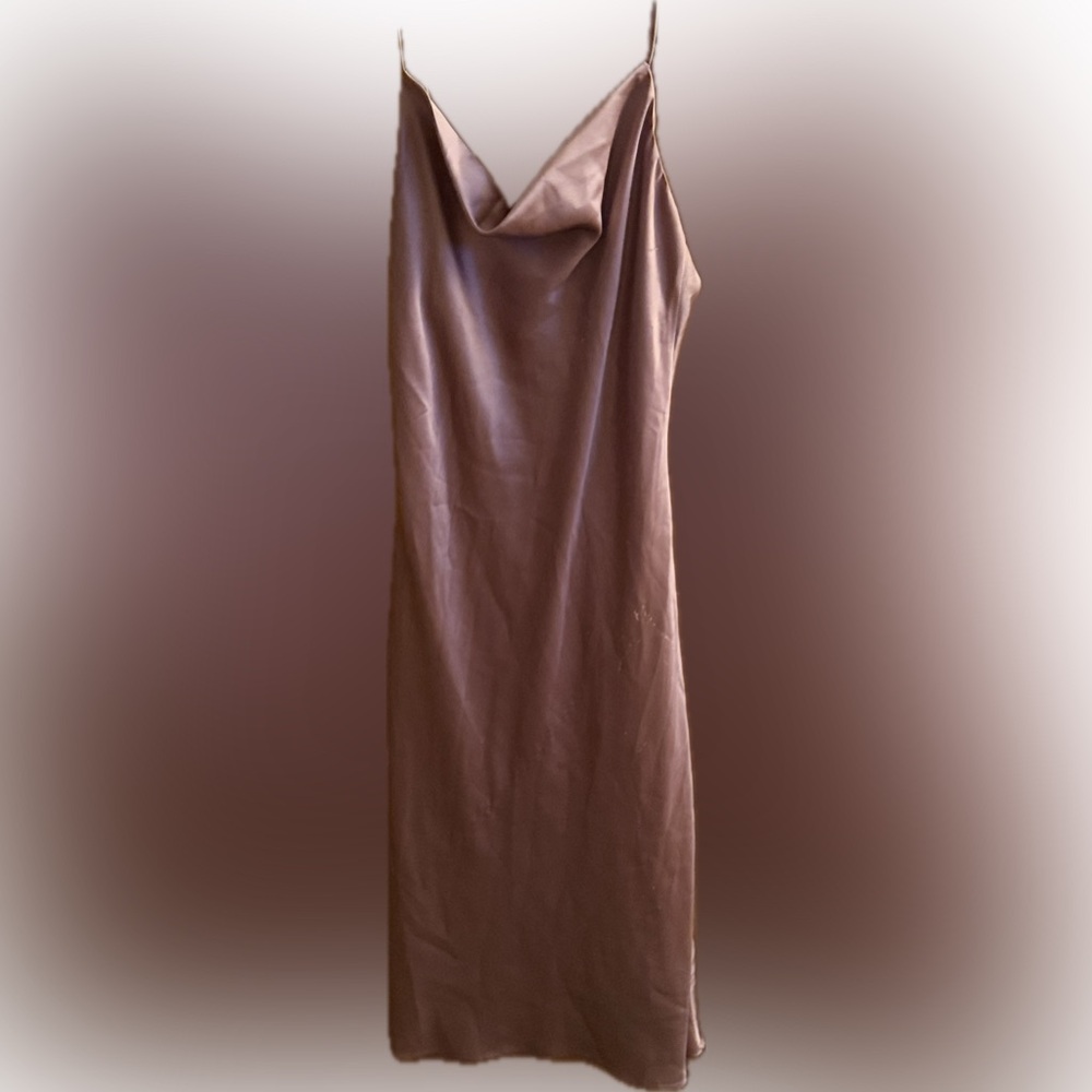 Chic Mauve Slip Dress